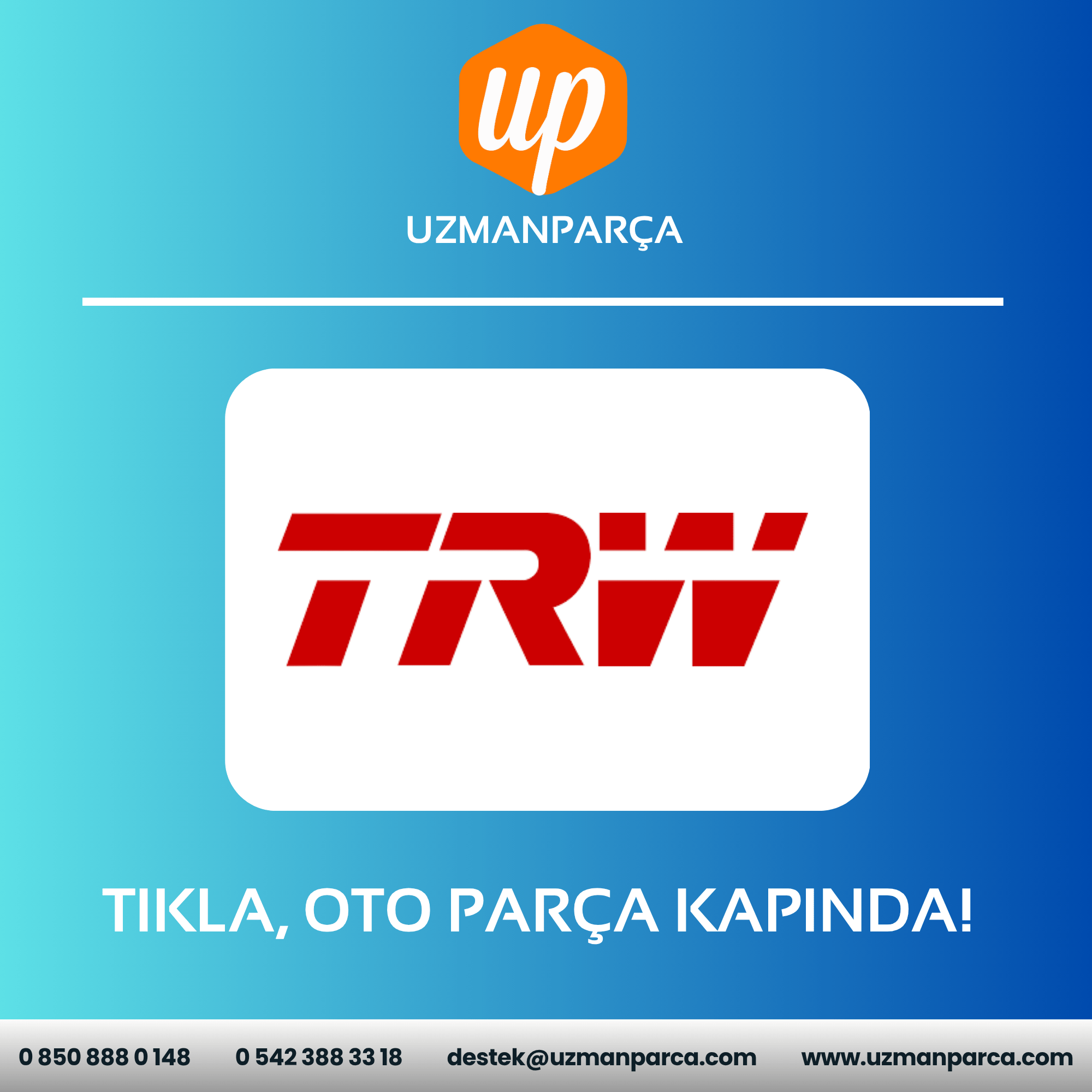 TRW Markası: Fren, Süspansiyon ve Direksiyon Sistemlerinde Güvenin Adı
