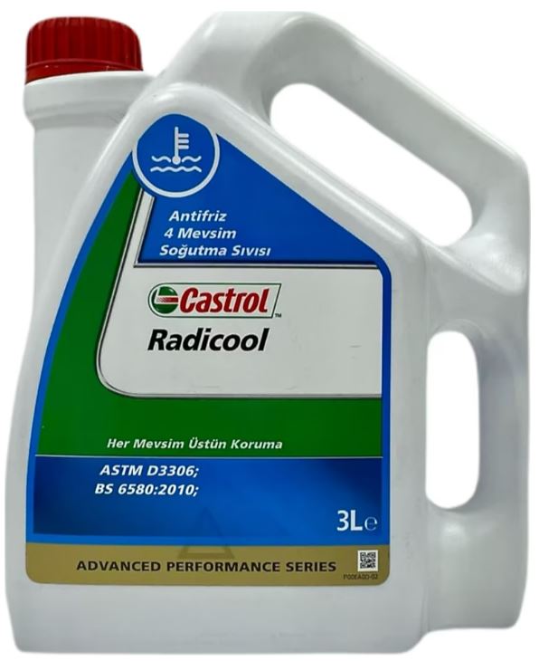 Castrol Radicool Antifriz 3 Litre Mavi