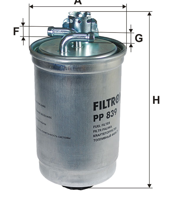 Filtron PP839 Yakıt Filtresi