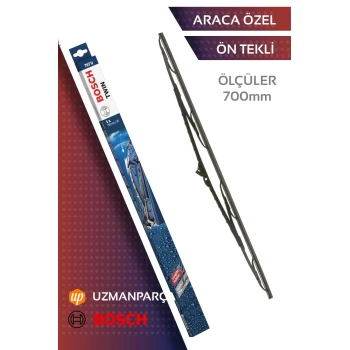 Yaris 2012-2019 Twin Tekli Bosch'un Klasik Sileceği Ön Silecek Bosch