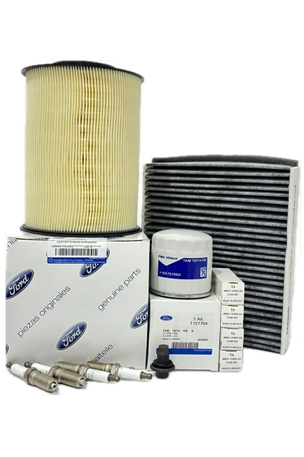 Ford C-Max 1.6 Benzinli Filtre Bakım Seti 2011-2018 Hava+Yağ+Karbonlu Polen Filtresi+Buji Seti