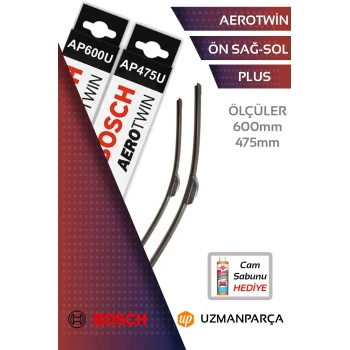 BMW X6 2009-2012 E71 Muz Tipi Aerotwin Ön Silecek Takımı Bosch