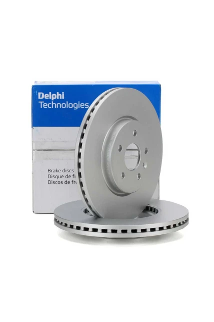Peugeot Partner Ön Fren Diski 1999-2009 Delphi Takım 2 Adet 266mm