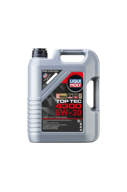  LIQUI MOLY 5W30 Motor Yağı Top Tec 4300 5 Litre 2324