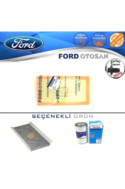 Ford Focus 1 1.6 2.0 Benzinli Filtre Bakım Seti 1998-2005 Hava+Yağ+K.Polen