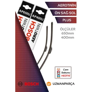 Opel Corsa 2007-2014 Muz Tipi Aerotwin Ön Silecek Takımı Bosch