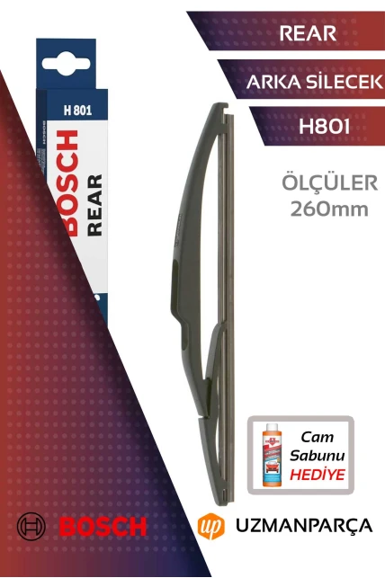 Bosch Rear H801 Arka Silecek 260mm – 3397004801