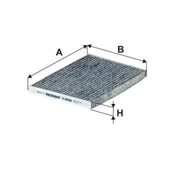 Filtron K1255A Karbonlu Polen Filtresi