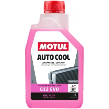 MOTUL Kırmızı Antifiriz - Auto Cool G12 EVO -37°C 1 Litre -112643