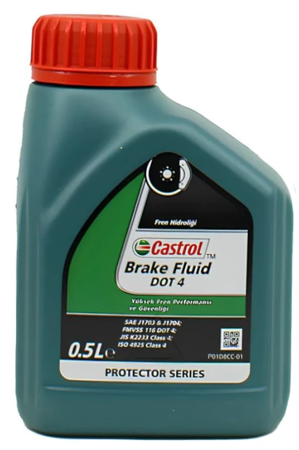 Castrol Brake Fluid  Fren Hidrolik Yağı Dot 4 500ml