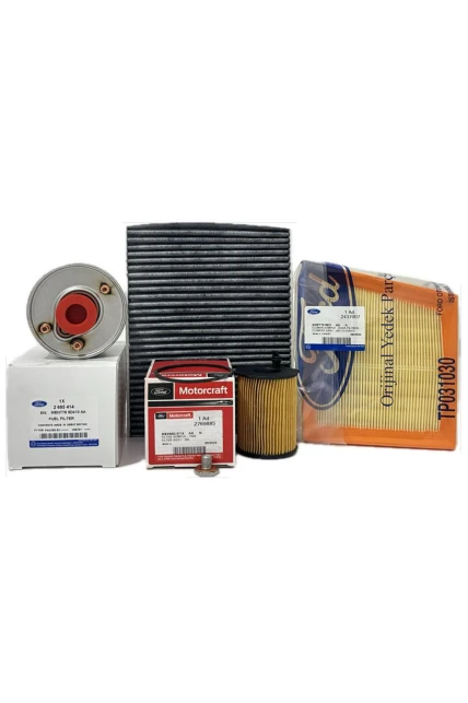 Ford Courier 1.5 ve 1.6 TDCi Dizel Filtre Bakım Seti 2014-2017 Hava+Yağ+K.Polen+Yakıt Filtresi