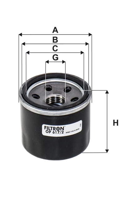 Filtron OP617/2 Yağ Filtresi