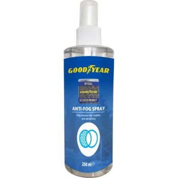 Goodyear Buğu Önleyici Sprey 250 ml – Net Görüş ve Güvenli Sürüş İçin