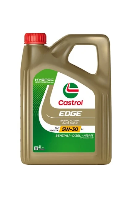 Castrol Edge 5W30 LL Motor Yağı 4 Litre