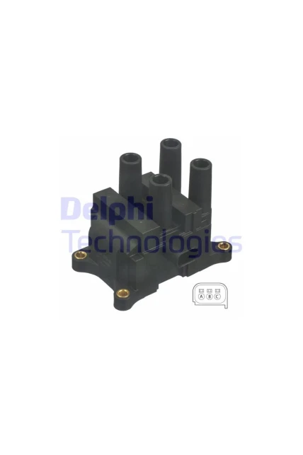 Ford Focus 2 1.6 Benzinli Ateşleme Bobini 2005-2007 Delphi