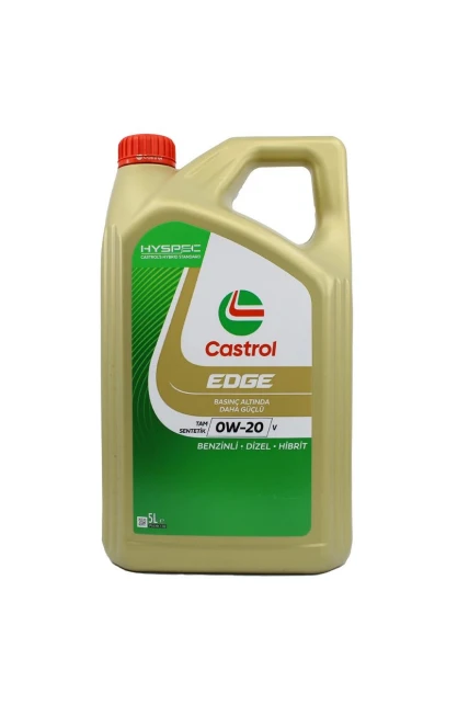 Castrol Edge 0W20 LL Motor Yağı 5 Litre
