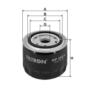 Filtron OP592/8 Yağ Filtresi
