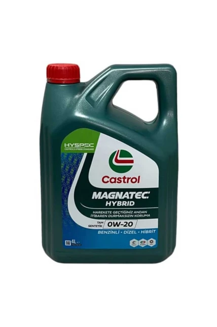 Castrol Magnatec 0W20 Hybrid Motor Yağı 4 Litre