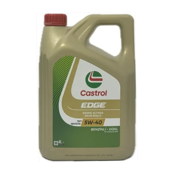 Castrol Edge 5W40 Motor Yağı 4 Litre Üt:2025