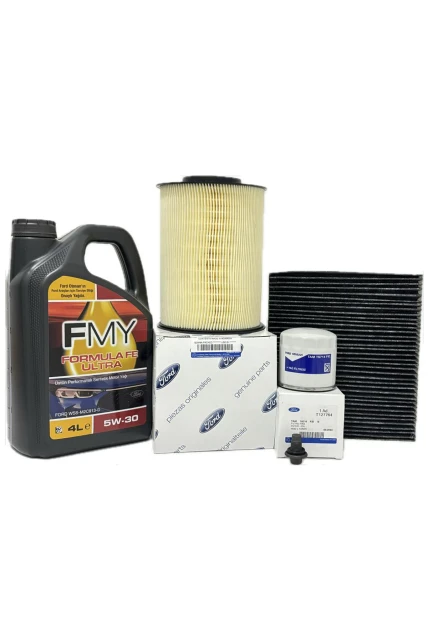 Ford C-Max 1.6 Benzinli Filtre Bakım Seti 2008-2011 Hava+Yağ+Karbonlu Polen Filtresi+Motor Yağı