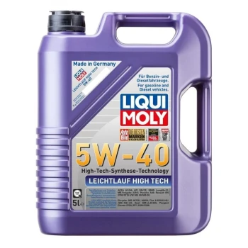 LIQUI MOLY 5W40 Motor Yağı Leichtlauf High Tec 5 Litre 2328
