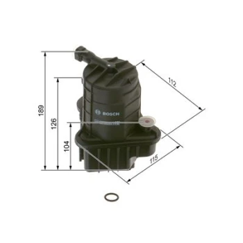 Bosch 09864B2025 Yakıt Filtresi