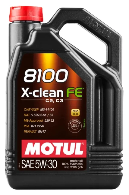 Motul 8100 X-Clean FE 5W30 Motor Yağı 5 Litre