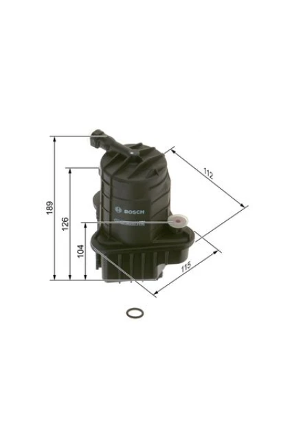 Bosch 09864B2025 Yakıt Filtresi