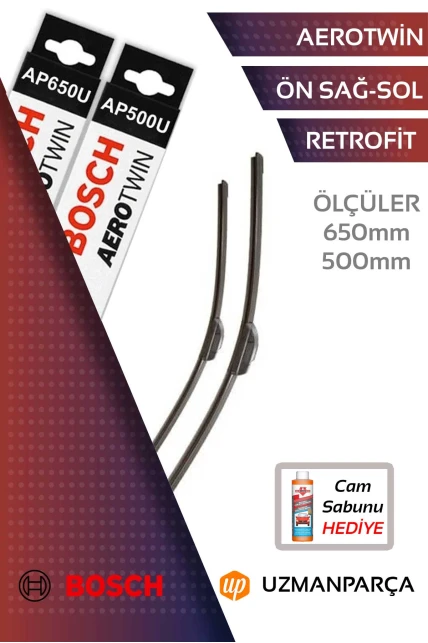 Volvo Bosch 2005-2012 Muz Tipi Aerotwin Ön Silecek Bosch