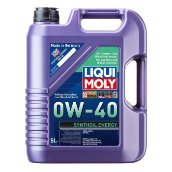 LIQUI MOLY 0W40 Synthoil Energy Tam Sentetik Motor Yağı 5 Litre LQM-9515