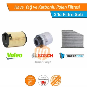 Superb 1.4 TSI CAX Filtre Seti Valeo Bosch Wbn Karbonlu 2009-2014