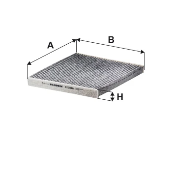 Filtron K1261A Karbonlu Polen Filtresi