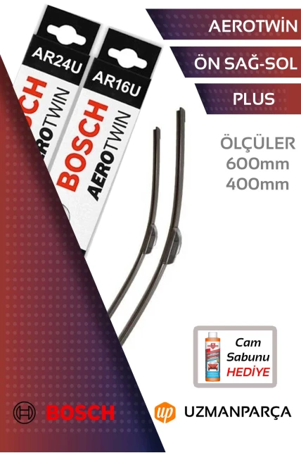 Mazda Mazda 6 GH 2009-2012 Muz Tipi Aerotwin Ön Silecek Takımı Bosch