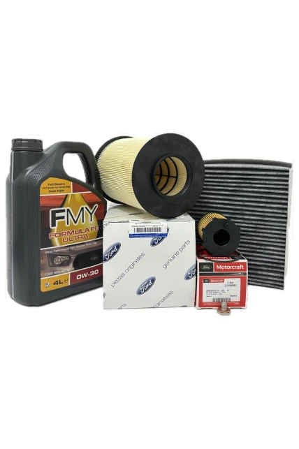 Ford Focus 3 1.5 TDCi Dizel Filtre Bakım Seti 2015-2018 Hava+Yağ+Karbonlu Polen Filtresi+Motor Yağı
