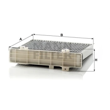 Mann Filter CUK2230 Karbonlu Polen Filtresi 7803A028  MR500058  XR500058D