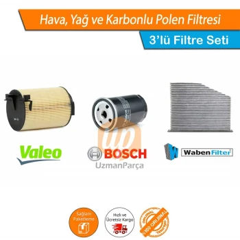 Audi A3 1.6 Filtre Seti Valeo Bosch Wbn Karbonlu 2004-2012