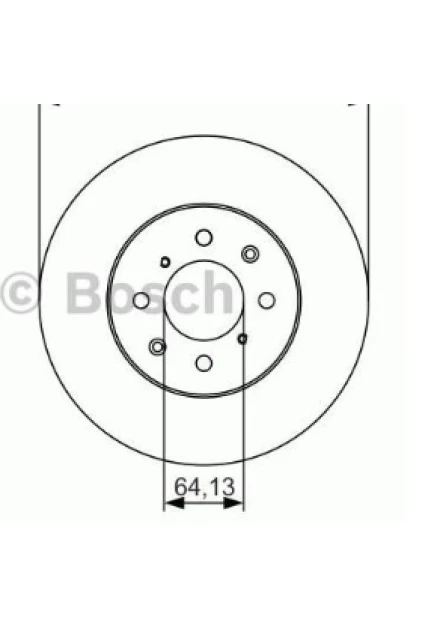 BOSCH ÖN FREN DİSKİ ÖZEL