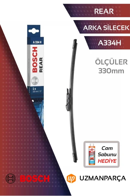 Land Rover Discovery V 2017-2024 Bosch Rear A334H Arka Silecek 330 mm – 3397016387