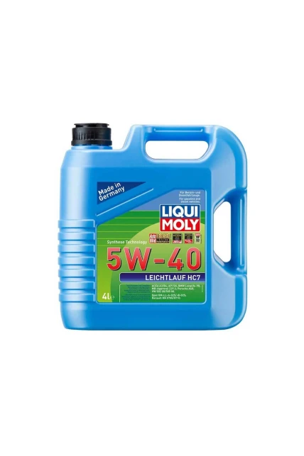 LIQUI MOLY 5W40 Motor Yağı Leichtlauf HC7 4 Litre 1382