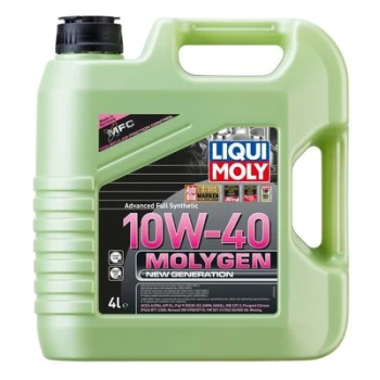 LIQUI MOLY 10W40 Motor Yağı Molygen New Generation 4 Litre (8538)