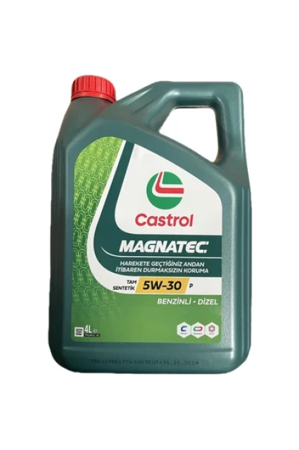 Castrol Magnatec 5W30 P Motor Yağı 4 Litre