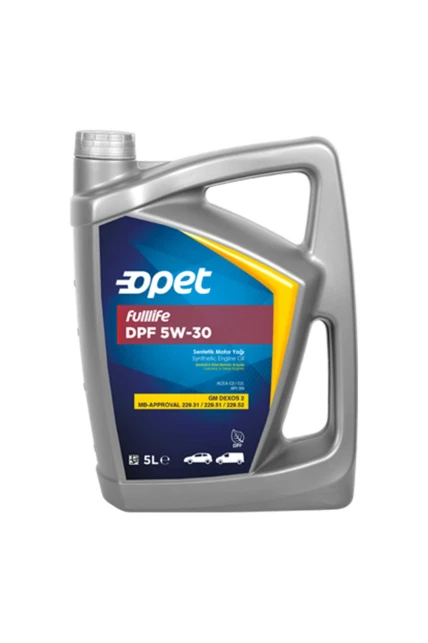 Opet Fulllife DPF 5W30 Partiküllü Motor Yağı 5 Litre