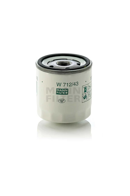 Mann Filter W712/43 Yağ Filtresi