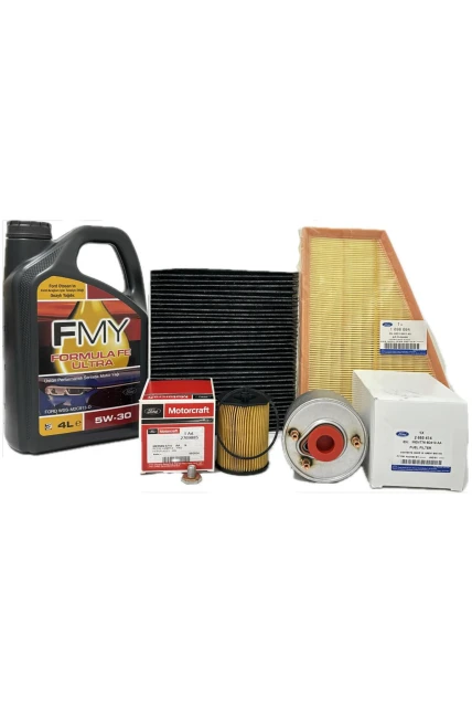 Ford Mondeo 1.6 TDCi Dizel Filtre Bakım Seti 2011-2014 Hava+Yağ+K.Polen+Yakıt Filtresi+Motor Yağı