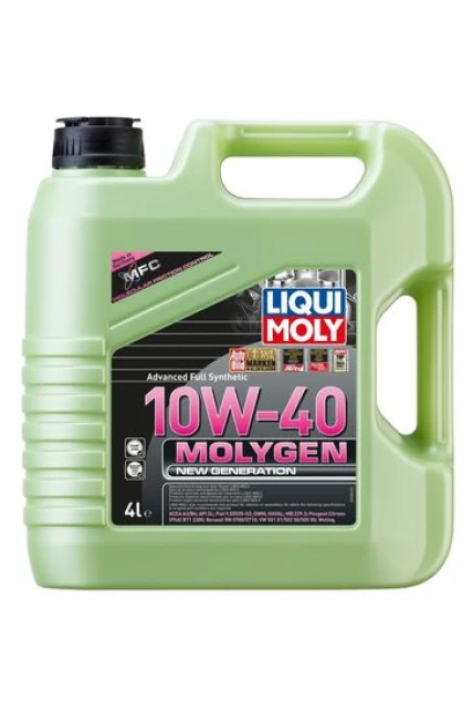 LIQUI MOLY 10W40 Motor Yağı Molygen New Generation 4 Litre (8538)