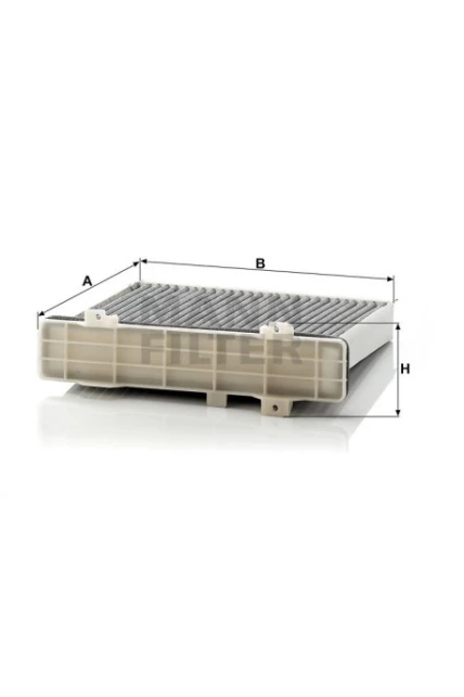Mitsubishi Pajero Karbonlu Polen Filtresi 2007-2015 Mann Filter