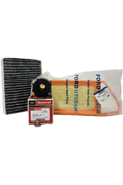 Ford Fusion 1.4 TDCi Dizel Filtre Bakım Seti 2002-2011 Hava+Yağ+Karbonlu Polen Filtresi