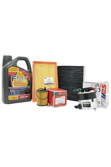 Ford C-Max 1.6 TDCi Dizel Filtre Bakım Seti 2003-2007 Hava+Yağ+K.Polen+Ufi Yakıt Flt+Motor Yağı