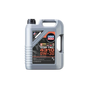LIQUI MOLY 0W30 Motor Yağı Tam Sentetik TOP TEC 4310 5 Litre LQM-2362