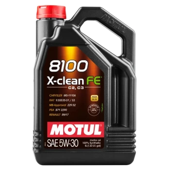 Motul 8100 X-Clean FE 5W30 Motor Yağı 5 Litre